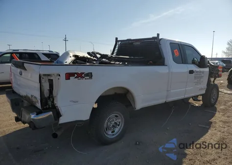 2021 Ford F250 Super Duty from USA, damaged, VIN 1FT7X2B64MEE18691